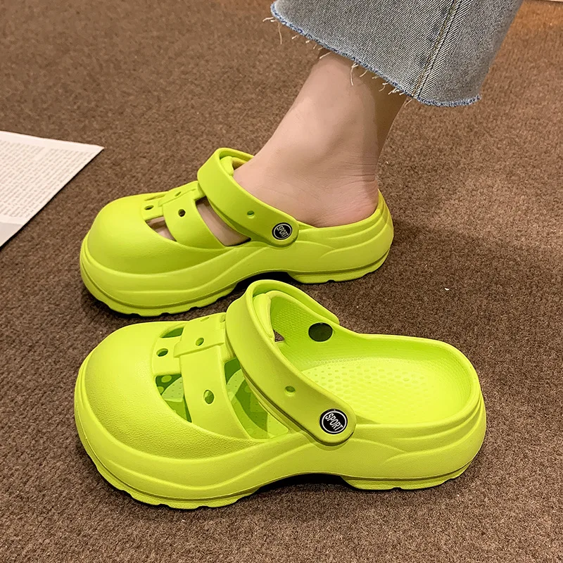 High Heels Sandals Women Summer 2023 Fashion Platform Thick Soles Beach Shoes for Female Outdoor Clogs Street Ladies Footwear
High Heels Sandals Women Summer 2023 Fashion Platform Thick Soles Beach Shoes for Female Outdoor Clogs Street Ladies Footwear