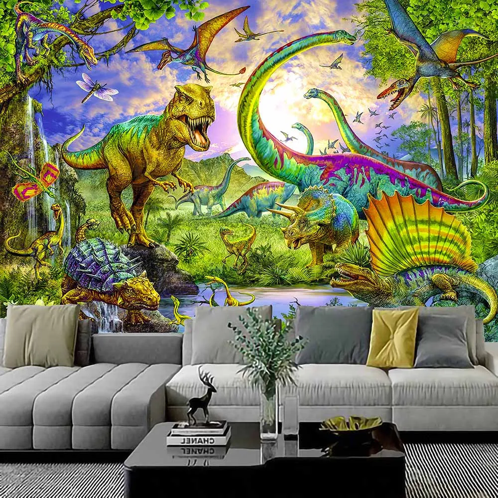 Dinosaur Wallpaper Wall Art Mandala Posters Hippie Macrame Banner Flag Wall Hanging Painting Boho Decor Witchcraft Tapestry B2
Dinosaur Wallpaper Wall Art Mandala Posters Hippie Macrame Banner Flag Wall Hanging Painting Boho Decor Witchcraft Tapestry B2