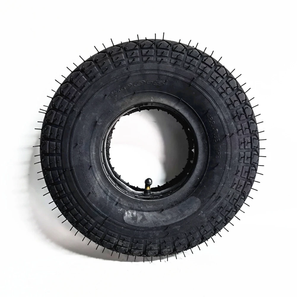 

12inch 4.00-5 Inner Tube Outer Tire For Buggy Quad Bike Elderly Electric Scooter Sweeper Pneumatic Tire 400-5 Inner Tube