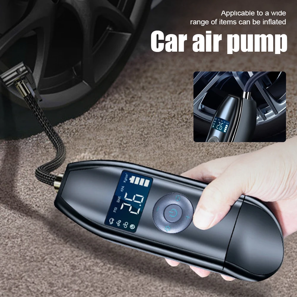 Mini Digital Display Rechargeable Electrical Air Pump Car Bicycle Tire Inflator Air Compressor Auto-Stop For Bike Motorcycle
Mini Digital Display Rechargeable Electrical Air Pump Car Bicycle Tire Inflator Air Compressor Auto-Stop For Bike Motorcycle