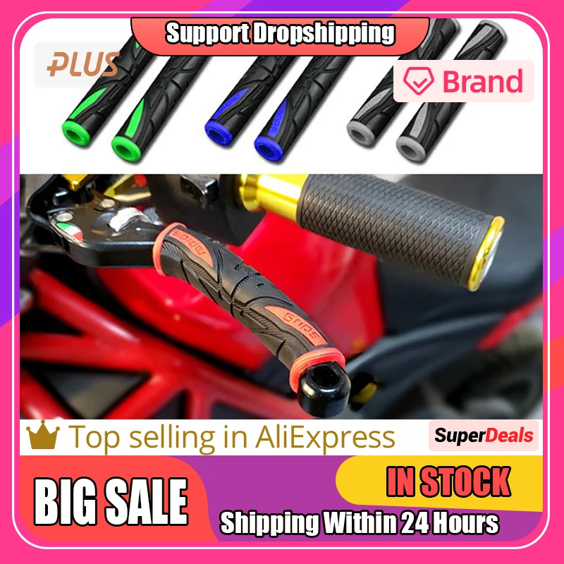 2pcs Motorcycle Rubber Soft Handle Bar Motorcycle Bike Handlebar Cover Anti-Slip Brake Lever Grips Protector Handlebar Cover
2pcs Motorcycle Rubber Soft Handle Bar Motorcycle Bike Handlebar Cover Anti-Slip Brake Lever Grips Protector Handlebar Cover