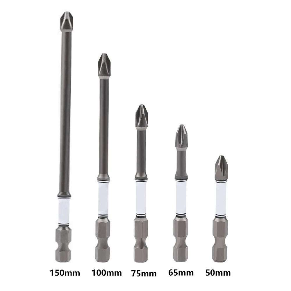 2pcs PH2 Impact Electric Cross Screwdriver Bits 1/4" Hex Shank Magnetic Batch Head Screwdriver Hand Tools 50/65/75/100/150mm
2pcs PH2 Impact Electric Cross Screwdriver Bits 1/4" Hex Shank Magnetic Batch Head Screwdriver Hand Tools 50/65/75/100/150mm