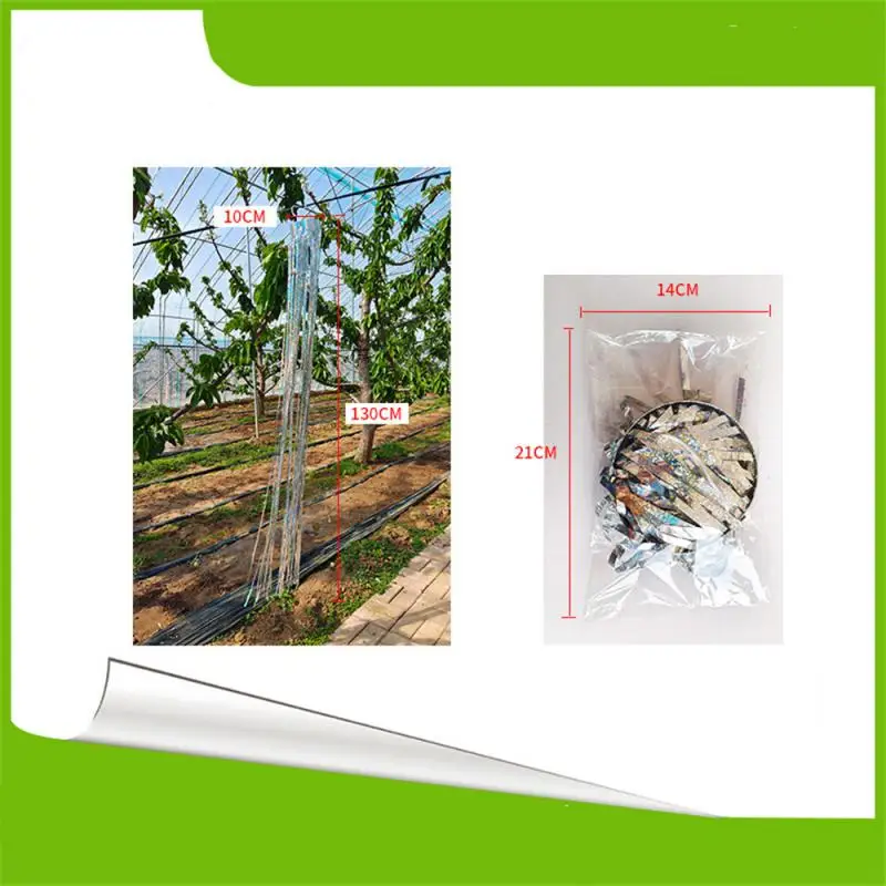 130cm Bird Scare Control Device Bird Driving Strip Rotating Reflective Rod Garden Bird Repeller Durable Bird Repellent Tape
130cm Bird Scare Control Device Bird Driving Strip Rotating Reflective Rod Garden Bird Repeller Durable Bird Repellent Tape