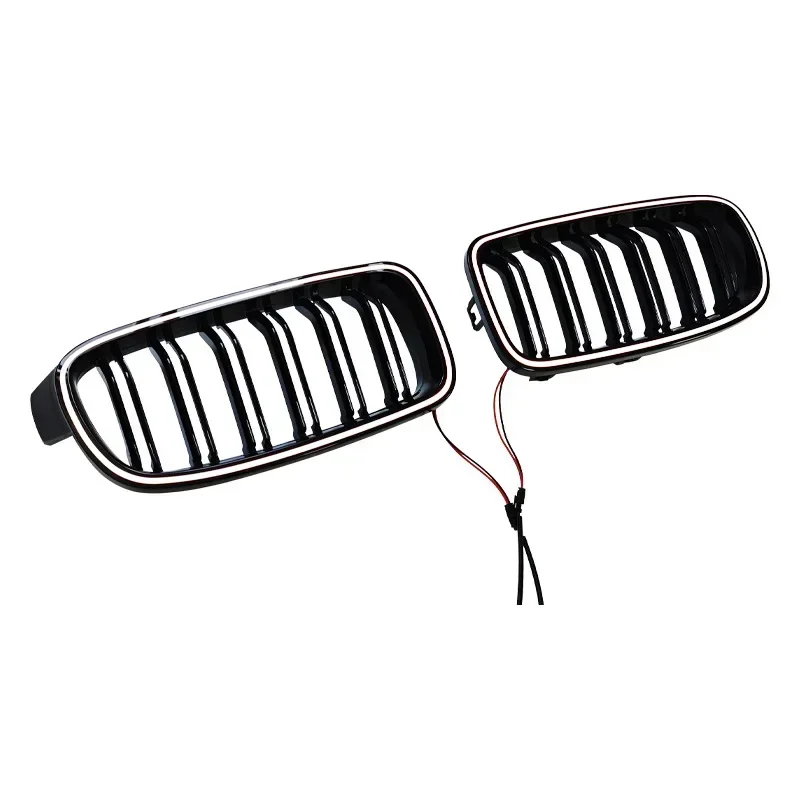 Новый дизайн, передняя решетка, светодиодная светящаяся гоночная решетка, глянцевая черная для BMW 3 серии F30 F31 2013–2018 320i 330i 335i
Новый дизайн, передняя решетка, светодиодная светящаяся гоночная решетка, глянцевая черная для BMW 3 серии F30 F31 2013–2018 320i 330i 335i