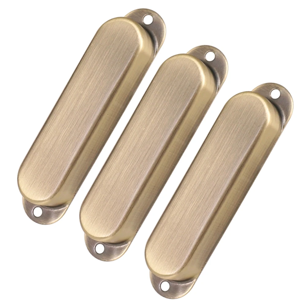 3pcs Guitar Pickup Covers Closed Metal Single Coil Pickup Cover For ST SQ Electric Guitar For Strat Style Guitars
3pcs Guitar Pickup Covers Closed Metal Single Coil Pickup Cover For ST SQ Electric Guitar For Strat Style Guitars