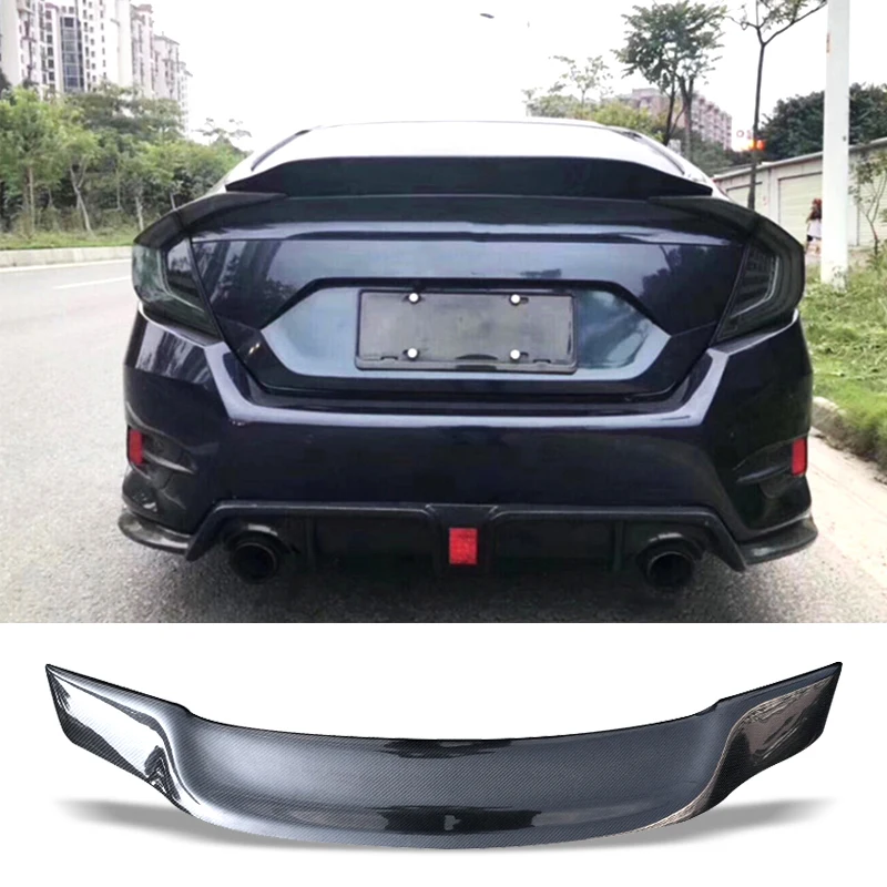 Car Trunk Spoiler Carbon Fiber Auto Rear Trunk Wing R For Honda Civic 2016 - 2018 Style Refit Accessories Spoiler
Car Trunk Spoiler Carbon Fiber Auto Rear Trunk Wing R For Honda Civic 2016 - 2018 Style Refit Accessories Spoiler
