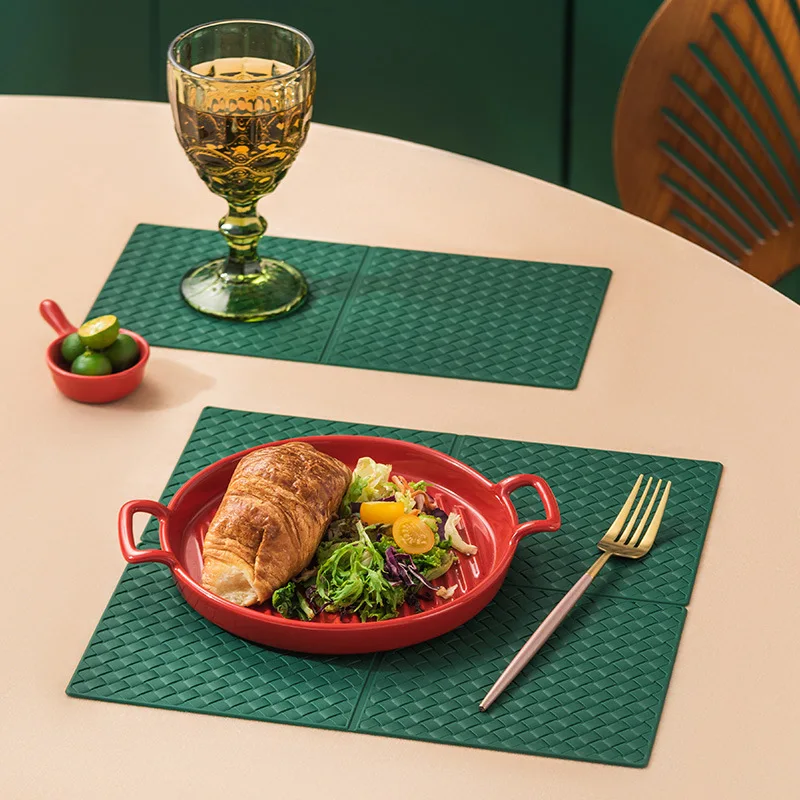 1pc table Waterproof Oilproof Dinner Table Placemats Non Slip Heat Resistance Washable Table Mats Cup Coasters for Kitchen Decor
1pc table Waterproof Oilproof Dinner Table Placemats Non Slip Heat Resistance Washable Table Mats Cup Coasters for Kitchen Decor