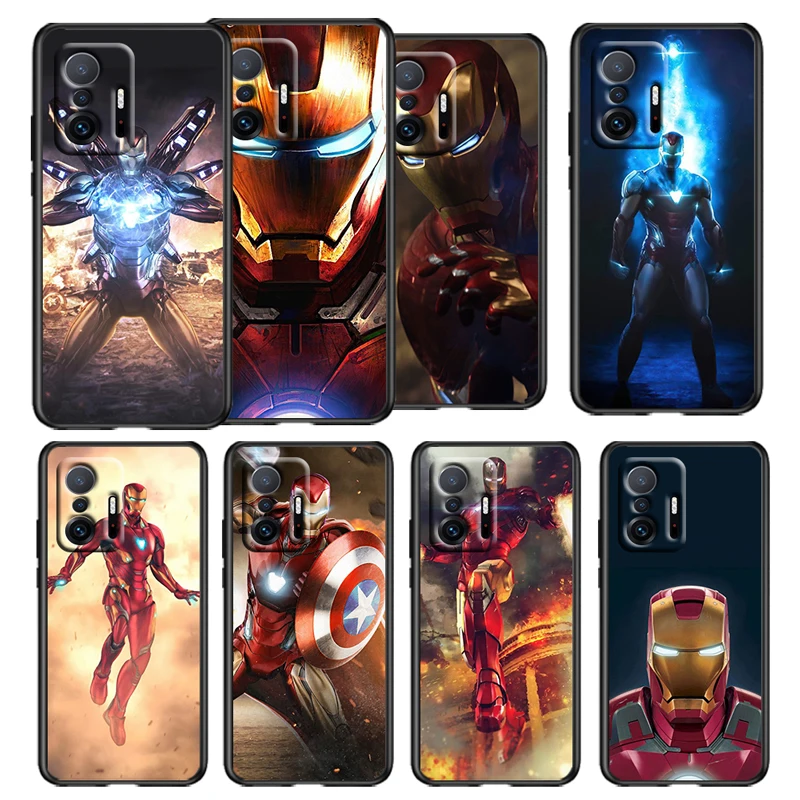 Marvel Iron Man For Xiaomi 11 11T 10T Note 10 Mi 9T Ultra Pro Lite 5G Funda Silicone TPU Black Phone Case Coque Cover Capa Shell
Marvel Iron Man For Xiaomi 11 11T 10T Note 10 Mi 9T Ultra Pro Lite 5G Funda Silicone TPU Black Phone Case Coque Cover Capa Shell