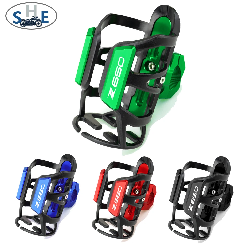 LOGO Z650For Kawasaki Z650 Z750 Z800 Z900 Z1000 Z900RS Z1000SX Motor CNC Beverage Water Bottle Cage Drink Cup Holder Sdand Mount
LOGO Z650For Kawasaki Z650 Z750 Z800 Z900 Z1000 Z900RS Z1000SX Motor CNC Beverage Water Bottle Cage Drink Cup Holder Sdand Mount