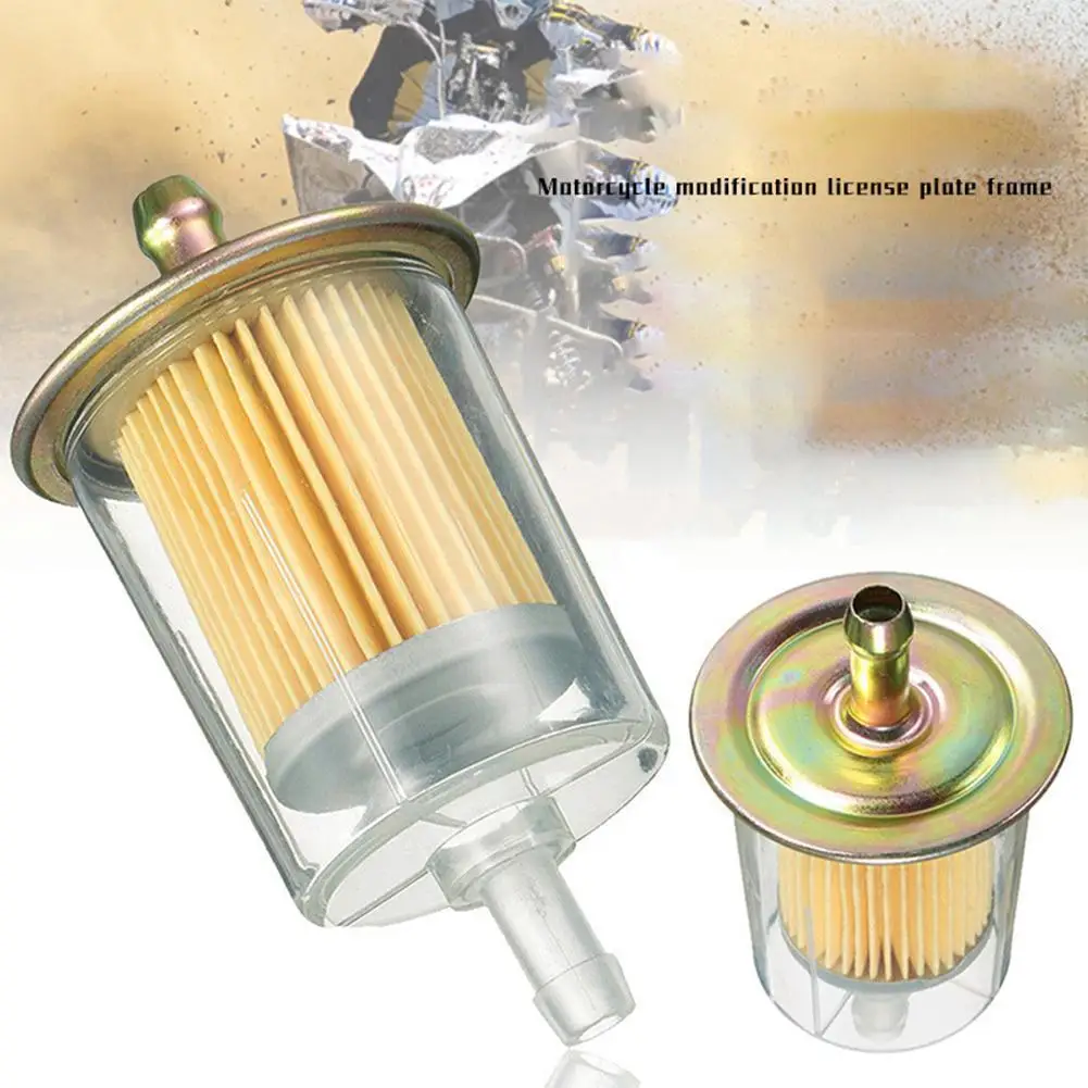 Universal Inline Gas Fuel Filter For Lawn Mower Small Engine Accessories Motorcycle Accessories Oil Filt Dirt Pit Bike
Universal Inline Gas Fuel Filter For Lawn Mower Small Engine Accessories Motorcycle Accessories Oil Filt Dirt Pit Bike