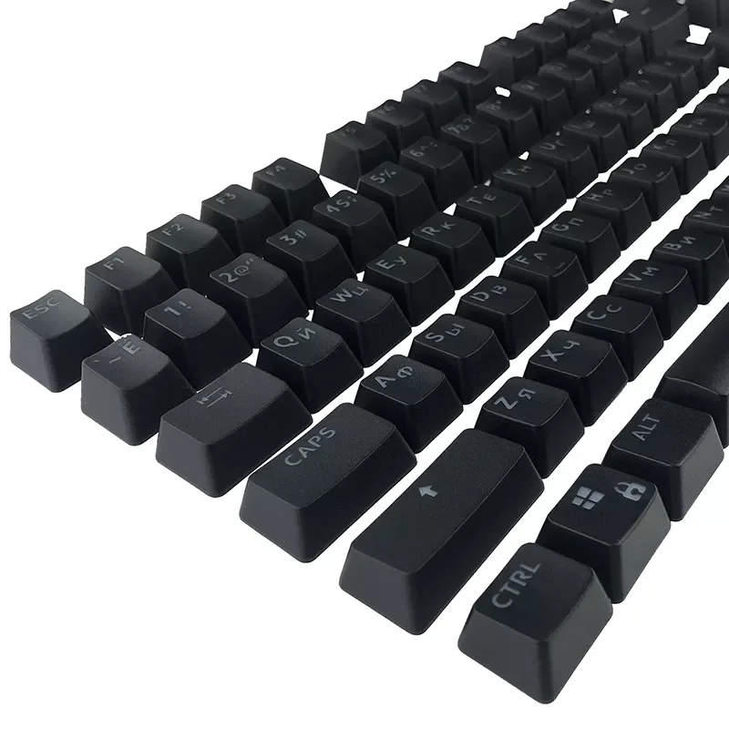 Russian Keycaps For Mechanical Keyboard Compatible With MX Switches DIY Replacement Transparent Support Led Lighting Keycaps
Russian Keycaps For Mechanical Keyboard Compatible With MX Switches DIY Replacement Transparent Support Led Lighting Keycaps