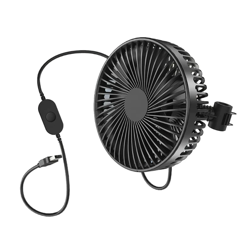 Fan for Car Electric Car Clip Cooling Fans USB Powered 5V Headrest Rotatable Fan
Fan for Car Electric Car Clip Cooling Fans USB Powered 5V Headrest Rotatable Fan