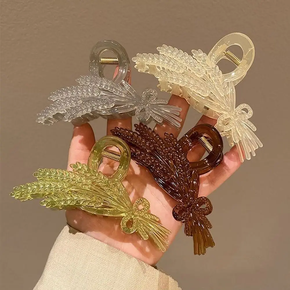 Hairgrips Acrylic Fashion Headwear Large Hairpins For Girls Leaf Hair Claw Korean Shark Clip Wheat Ear Women Hair Clips
Hairgrips Acrylic Fashion Headwear Large Hairpins For Girls Leaf Hair Claw Korean Shark Clip Wheat Ear Women Hair Clips