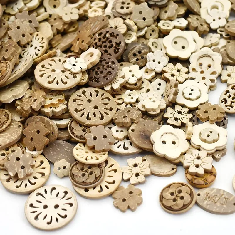 Круглые лазерные деревянные пуговицы из кокосовой ракушки натурального цвета разных размеров для рукоделия шитья скрапбукинга детской одежды ручной работы 
Круглые лазерные деревянные пуговицы из кокосовой ракушки натурального цвета разных размеров для рукоделия шитья скрапбукинга детской одежды ручной работы