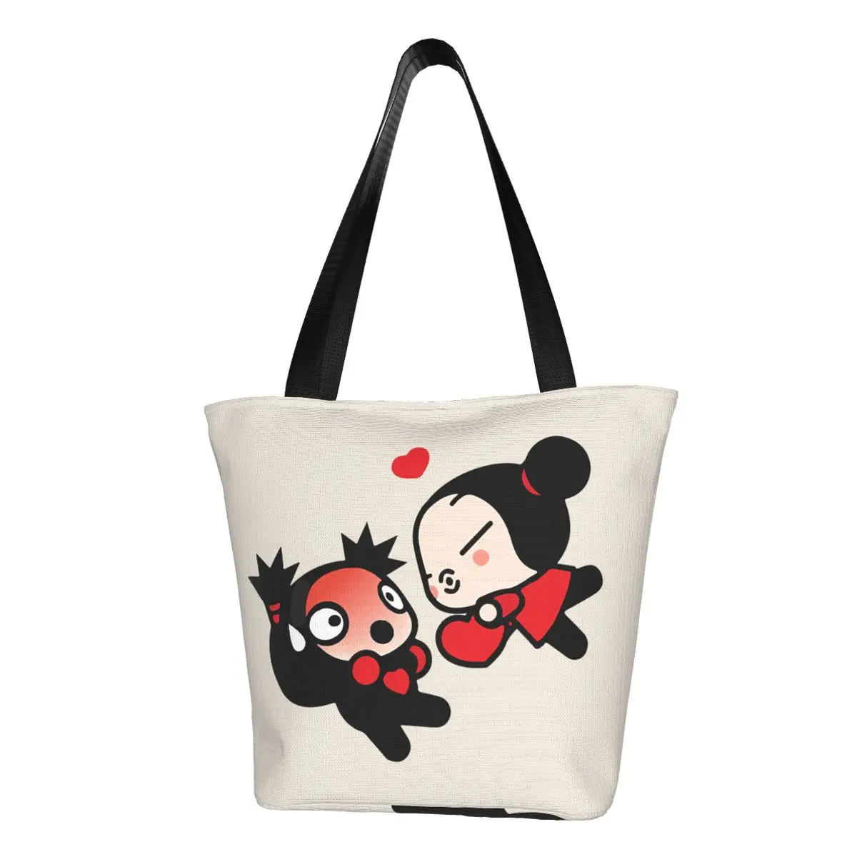 Сумка для покупок Pucca И Garu, эстетичная тканевая уличная сумка, женские модные сумки
Сумка для покупок Pucca И Garu, эстетичная тканевая уличная сумка, женские модные сумки