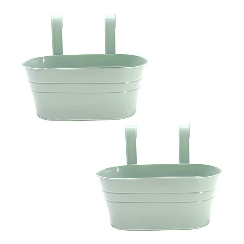2 Pieces Of Hanging Flowerpot Bucket Indoor And Outdoor Hanging Flowerpot Storage Bucket, Detachable Hook (Light Green)
2 Pieces Of Hanging Flowerpot Bucket Indoor And Outdoor Hanging Flowerpot Storage Bucket, Detachable Hook (Light Green)