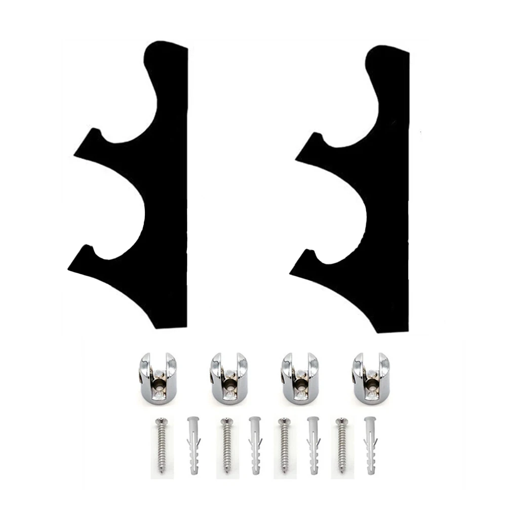 Fishing Rod Storage Wall Rack 1 Pair Of 2 Rods Pole Stand Shelf 200x90mm Acrylic Black Holder Rack Wall Mounted
Fishing Rod Storage Wall Rack 1 Pair Of 2 Rods Pole Stand Shelf 200x90mm Acrylic Black Holder Rack Wall Mounted