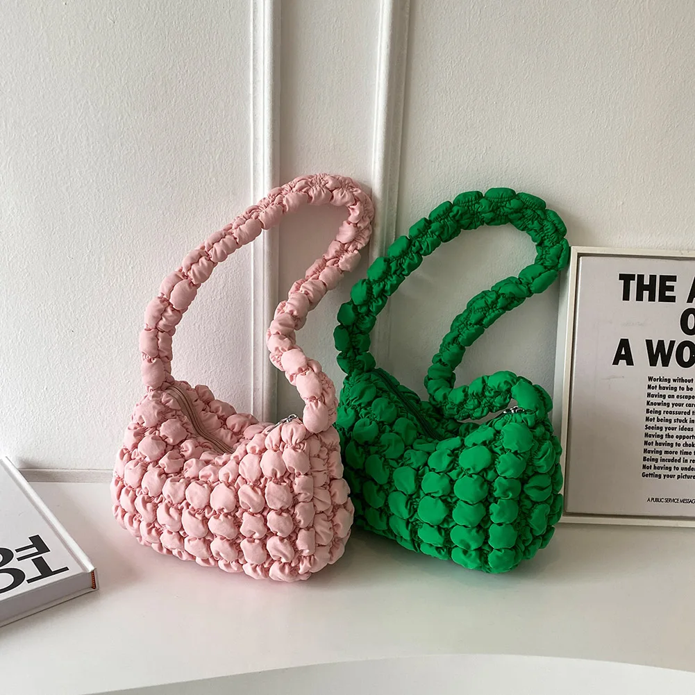 Элегантная сумка-мессенджер, плиссированные женские сумки, однотонные стеганые сумки-ранец, Повседневная тканевая сумка через плечо с пузы...
Элегантная сумка-мессенджер, плиссированные женские сумки, однотонные стеганые сумки-ранец, Повседневная тканевая сумка через плечо с пузы...