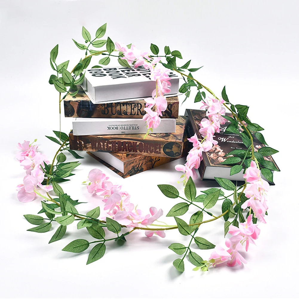 Plants Garden Garland Wedding Decor Party Fake Wisteria Artificial Flower Vine
Plants Garden Garland Wedding Decor Party Fake Wisteria Artificial Flower Vine
