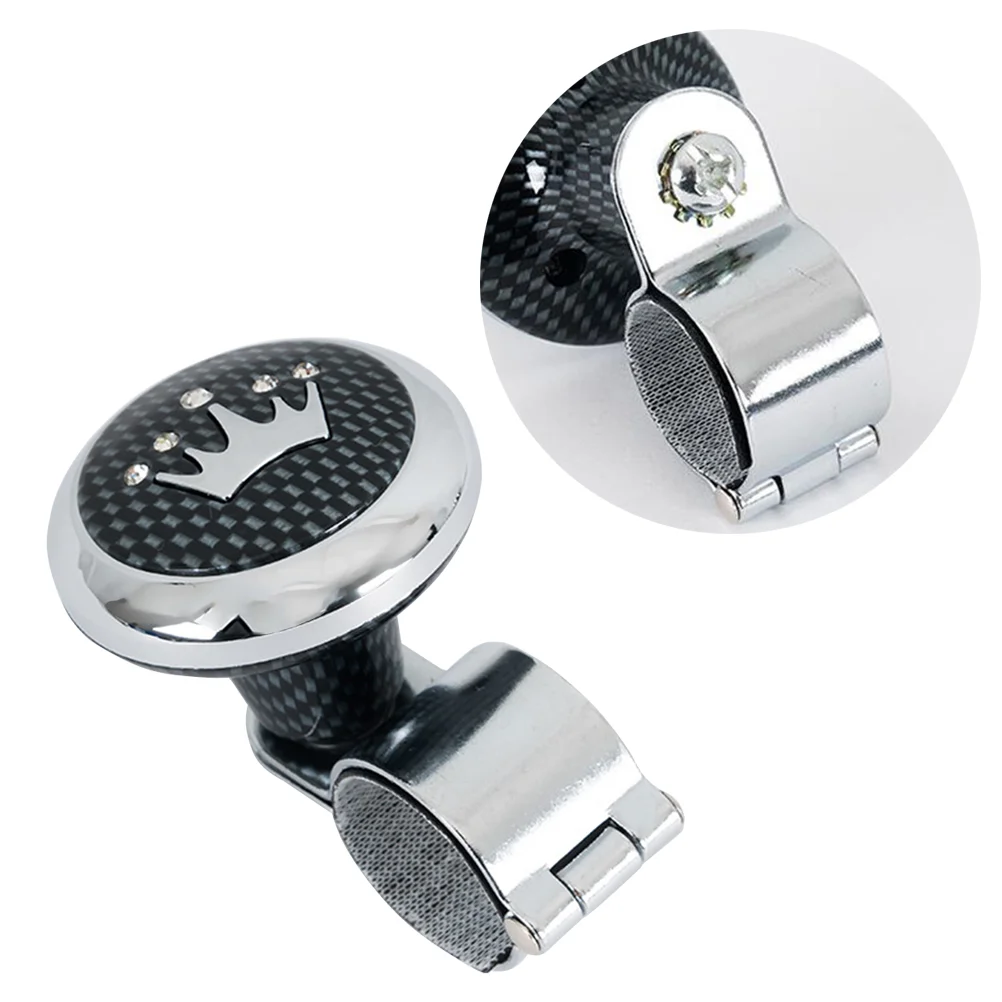 Metal Steering Wheel Assistive Ball Power Booster Ball Steering Wheel for Car Vehicle (Carbon Fiber)
Metal Steering Wheel Assistive Ball Power Booster Ball Steering Wheel for Car Vehicle (Carbon Fiber)