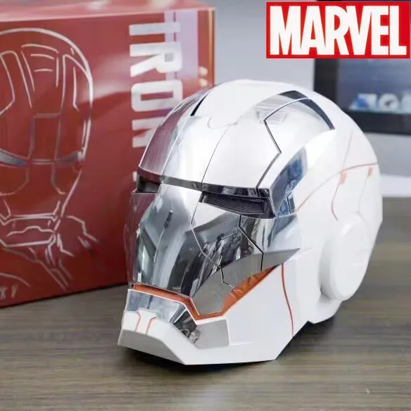 Silver Limited Autoking Mk5 2.0 Upgrade 1/1 Iron Man Helmet Wearable And Deformable Voice Controlled Multi Control Toy Gifts
Silver Limited Autoking Mk5 2.0 Upgrade 1/1 Iron Man Helmet Wearable And Deformable Voice Controlled Multi Control Toy Gifts