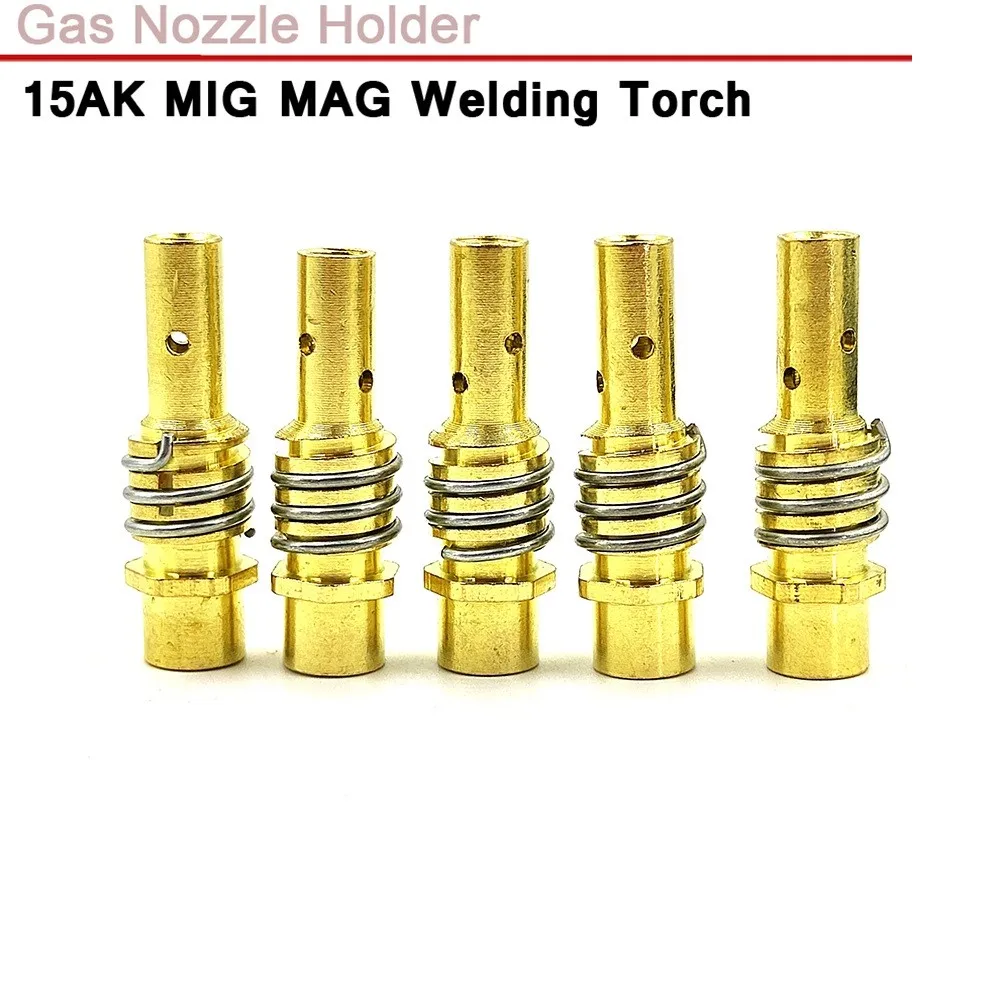 2Pcs/5Pcs/10Pcs Gas Nozzle Holder For Tig 15AK MIG Welding Accessories With Nozzle Spring Brand New High Quality
2Pcs/5Pcs/10Pcs Gas Nozzle Holder For Tig 15AK MIG Welding Accessories With Nozzle Spring Brand New High Quality