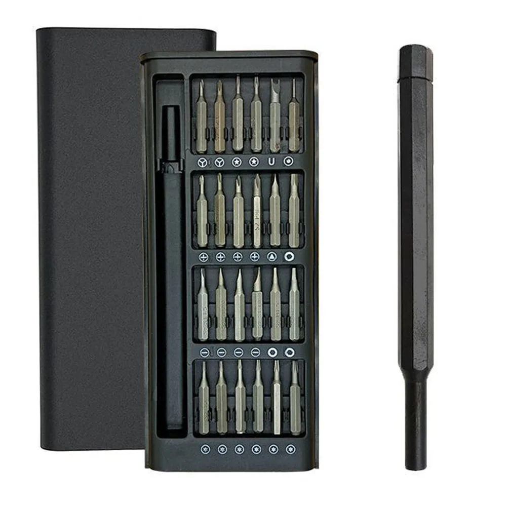 25 In 1 Precision Screwdriver Set Magnetic Torx Hex Screw Driver Bits With Screwdriver Handle For Computer Phone Repair Tool
25 In 1 Precision Screwdriver Set Magnetic Torx Hex Screw Driver Bits With Screwdriver Handle For Computer Phone Repair Tool