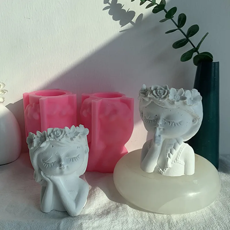 King Queen Silicone Mold for Handmade Desktop Decoration Gypsum Epoxy Resin Pen Holder Flower Pot Candlestick Silicone Mould
King Queen Silicone Mold for Handmade Desktop Decoration Gypsum Epoxy Resin Pen Holder Flower Pot Candlestick Silicone Mould