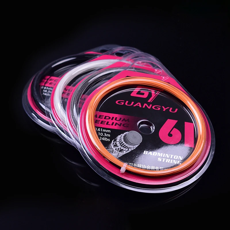 Professional High Elastic Durable Tiny 0.61mm Badminton Racket Strings Tension 22-28LBS Batting Line Training Badminton String
Professional High Elastic Durable Tiny 0.61mm Badminton Racket Strings Tension 22-28LBS Batting Line Training Badminton String