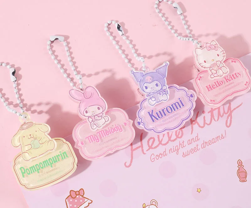 Kawaii Sanrio брелок Kuromi Cinnamoroll Hello kitty My Melody мультфильм сумки Подвеска зажим Украшение одежда книга зажим
Kawaii Sanrio брелок Kuromi Cinnamoroll Hello kitty My Melody мультфильм сумки Подвеска зажим Украшение одежда книга зажим