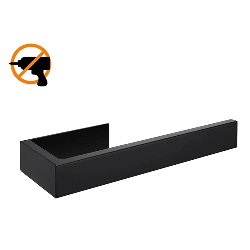 Stainless Steel Bathroom Towel Ring Black Surface Towel Rack, Easy To Install
Stainless Steel Bathroom Towel Ring Black Surface Towel Rack, Easy To Install
