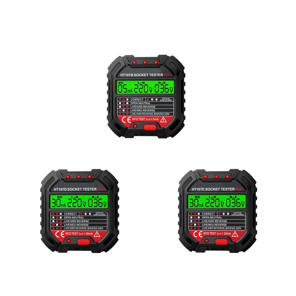 Electric Outlet Tester Power Detector Testers Electrical Tool British 
Electric Outlet Tester Power Detector Testers Electrical Tool British