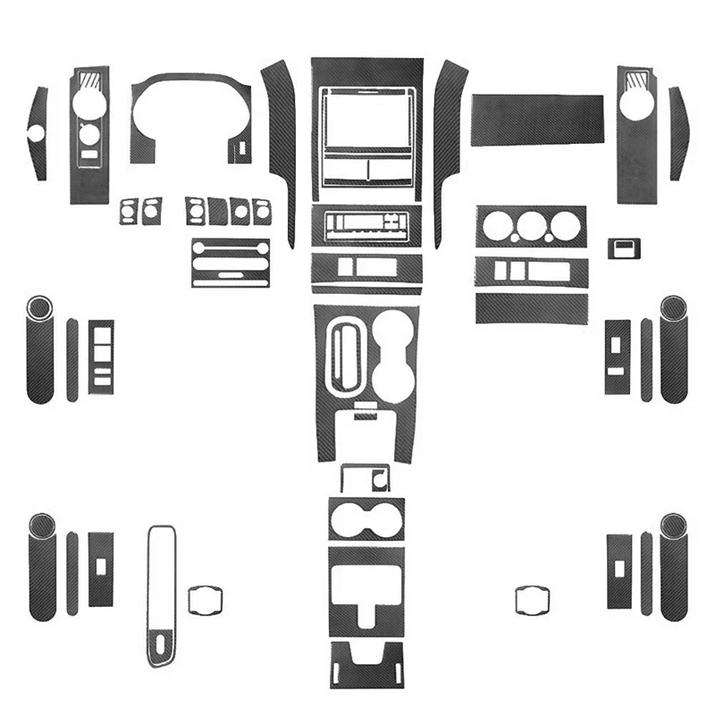 Для Ford Explorer Sport Trac Mercury Mountaineer 2008-2010, черные наклейки из углеродного волокна, декоративные аксессуары для салона автомобиля
Для Ford Explorer Sport Trac Mercury Mountaineer 2008-2010, черные наклейки из углеродного волокна, декоративные аксессуары для салона автомобиля