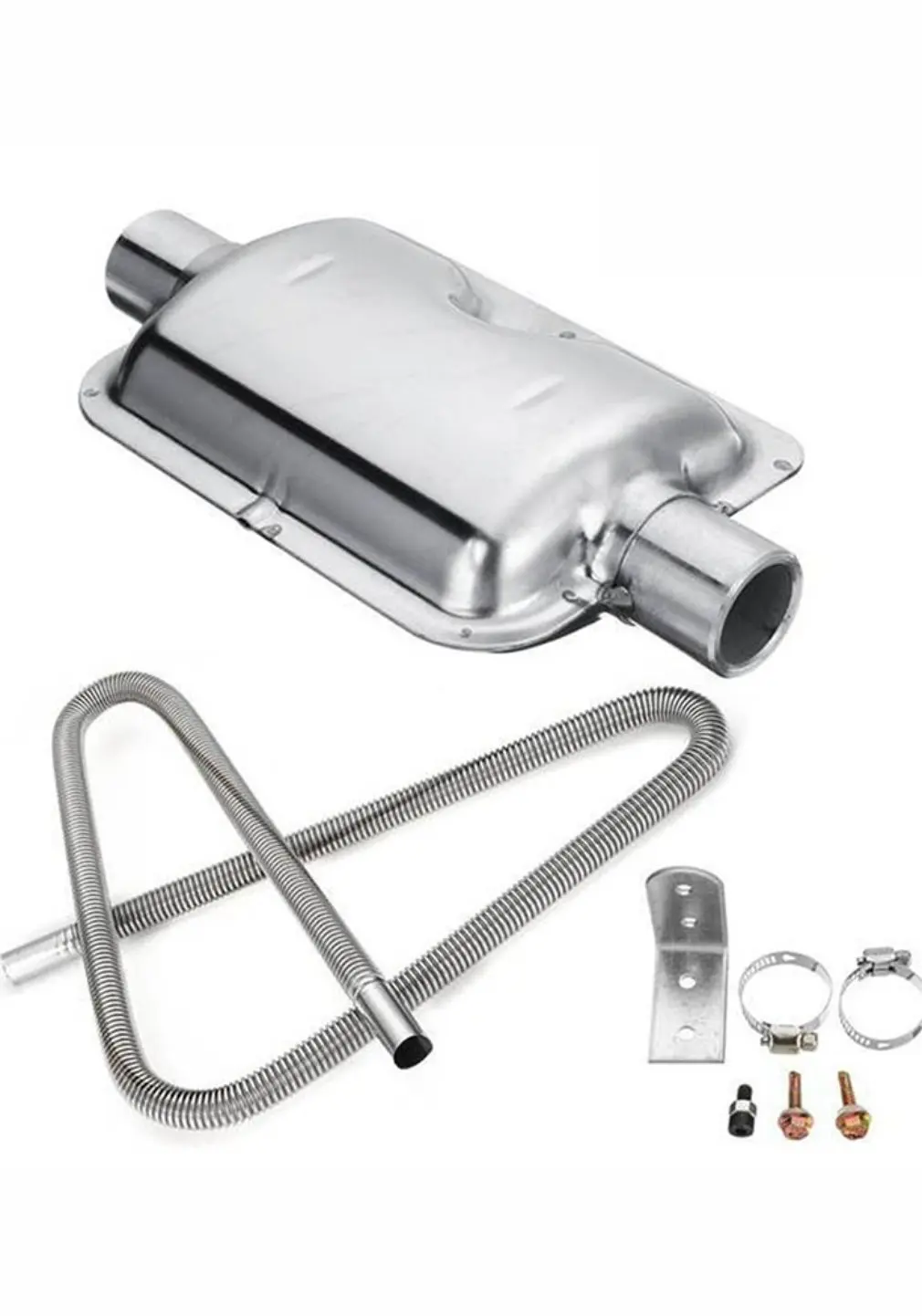 Портативный глушитель для труб, глушитель для выхлопной трубы, зажимы 24 мм, кронштейн и выхлопная труба 60 см для автомобильного обогревател...
Портативный глушитель для труб, глушитель для выхлопной трубы, зажимы 24 мм, кронштейн и выхлопная труба 60 см для автомобильного обогревател...