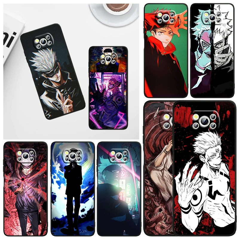 Japan Hot Anime Jujutsu Kaisen Phone Case For Xiaomi Mi Poco X5 X4 X3 NFC F4 F3 GT M5 S M4 M3 M2 C50 Pro C3 5G Black Cover
Japan Hot Anime Jujutsu Kaisen Phone Case For Xiaomi Mi Poco X5 X4 X3 NFC F4 F3 GT M5 S M4 M3 M2 C50 Pro C3 5G Black Cover