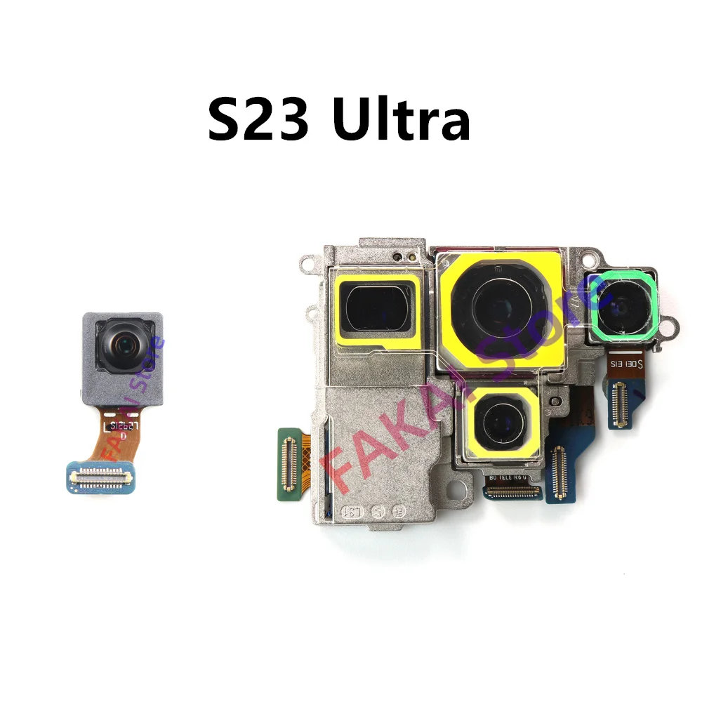 Original Back Main Rear Big Telephoto Wide Front Camera Flex Cable For Samsung Galaxy S23 Ultra 5G SM-S918 S918B S918U
Original Back Main Rear Big Telephoto Wide Front Camera Flex Cable For Samsung Galaxy S23 Ultra 5G SM-S918 S918B S918U