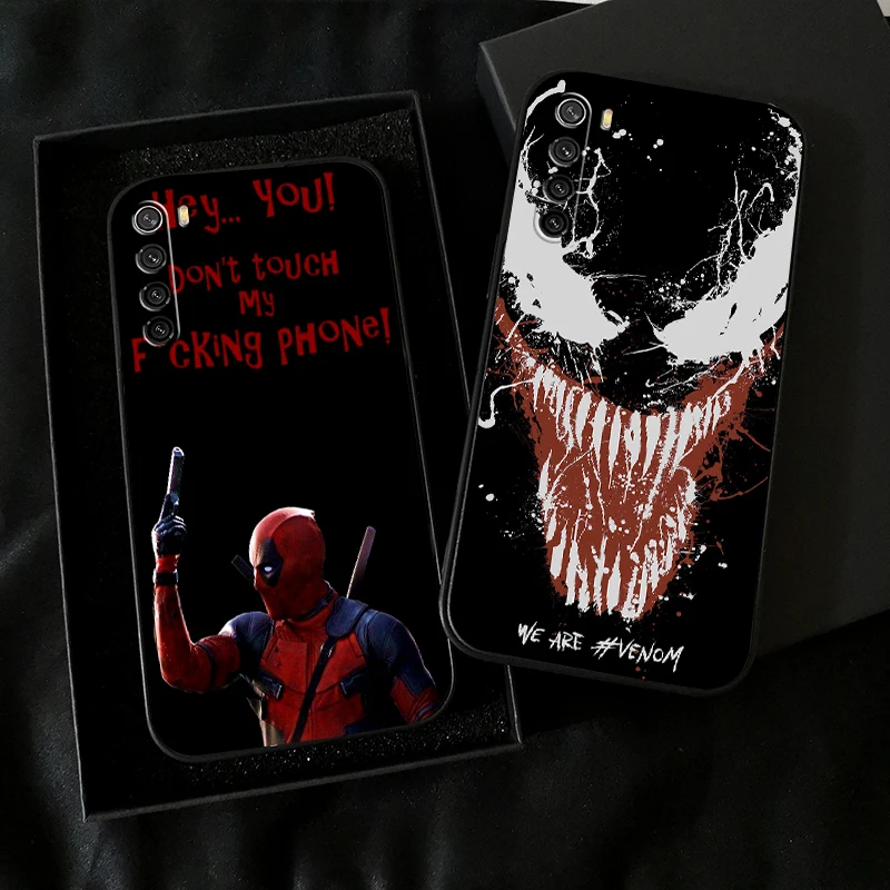 Marvel Deadpool Venom Spiderman Phone Case For Xiaomi Redmi Note 8T 8 Pro For Redmi 8 8A Case Liquid Silicon Back Soft
Marvel Deadpool Venom Spiderman Phone Case For Xiaomi Redmi Note 8T 8 Pro For Redmi 8 8A Case Liquid Silicon Back Soft