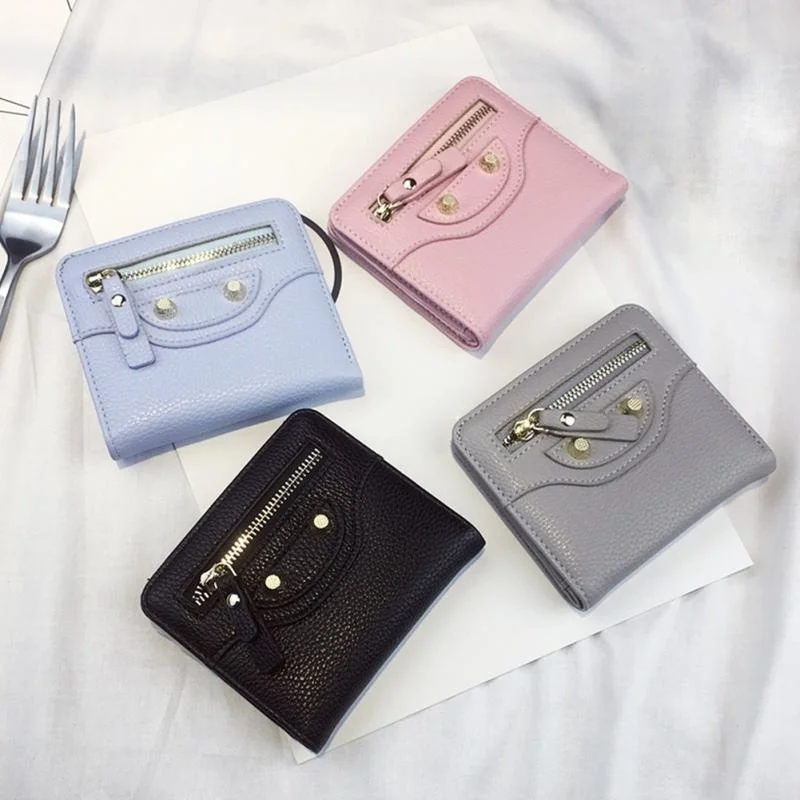 Short Wallet Women Ladies Pouch Bifold Small Fashion Cute PU Leather Card Bag Holder Cash Pocket Money Wallet for Girls
Short Wallet Women Ladies Pouch Bifold Small Fashion Cute PU Leather Card Bag Holder Cash Pocket Money Wallet for Girls
