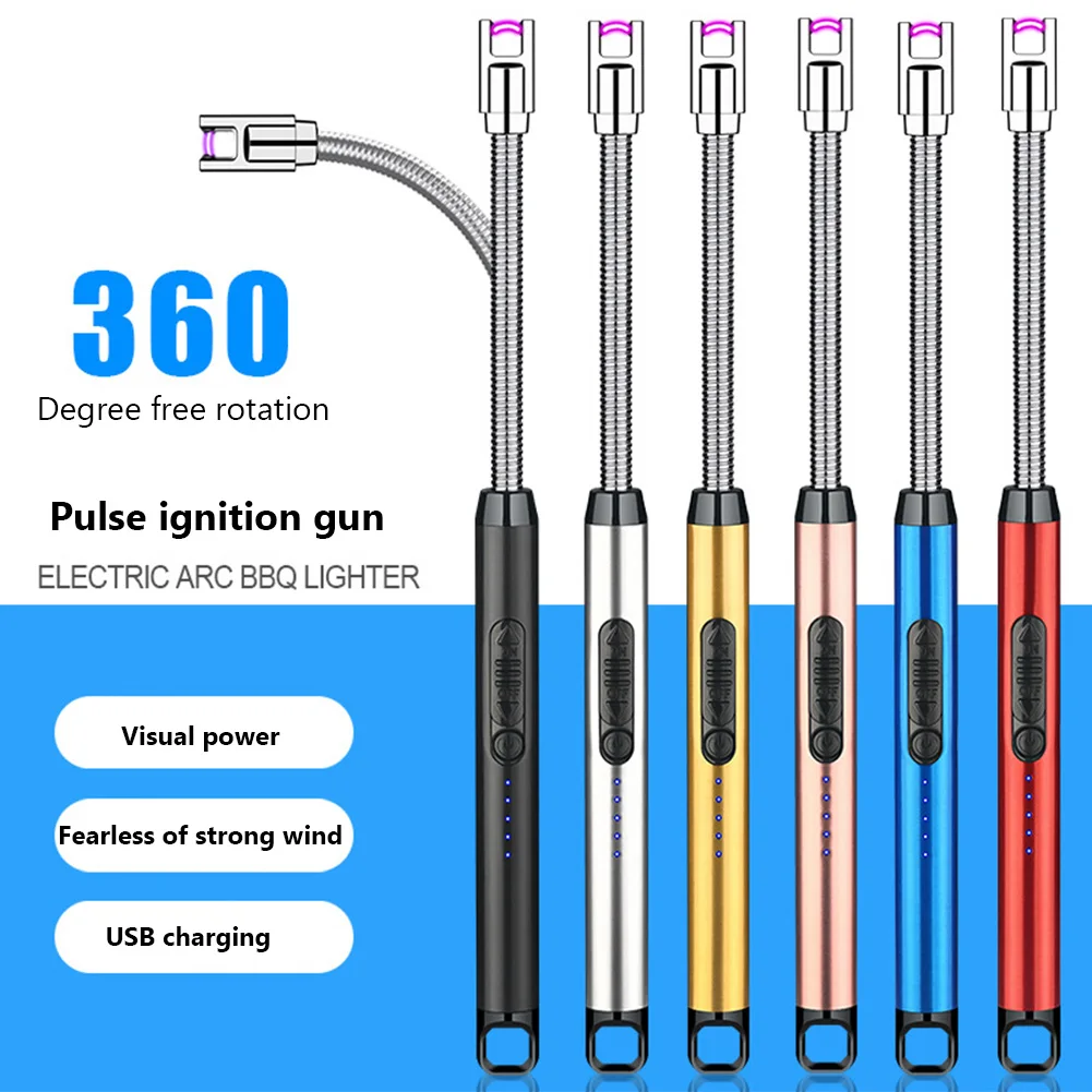 Multifunctional USB Rechargeable Lighter Portable Electronic Lighter Kitchen Cooking Outdoor Camping BBQ Cigarette Ignition Tool
Multifunctional USB Rechargeable Lighter Portable Electronic Lighter Kitchen Cooking Outdoor Camping BBQ Cigarette Ignition Tool