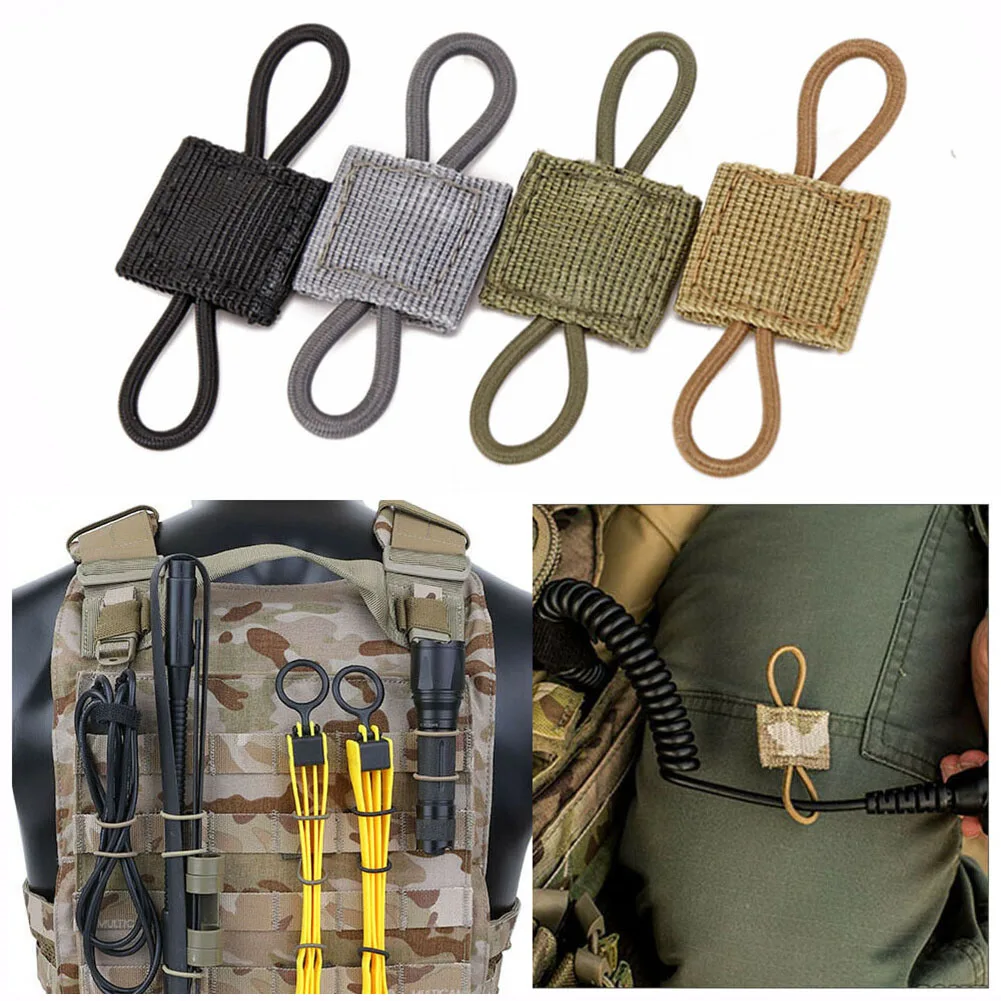 10pcs Retainers Elastic Ribbon Buckle Molle Sling Adapter Fixed Strap For Hunting Camping Routing Wires Hydration Tubes Antennas
10pcs Retainers Elastic Ribbon Buckle Molle Sling Adapter Fixed Strap For Hunting Camping Routing Wires Hydration Tubes Antennas