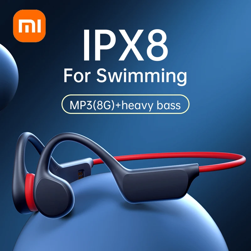 Xiaomi Bone Conduction Earphones Bluetooth Wireless IPX8 Waterproof MP3 Player Hifi Ear-hook Headphone
Xiaomi Bone Conduction Earphones Bluetooth Wireless IPX8 Waterproof MP3 Player Hifi Ear-hook Headphone