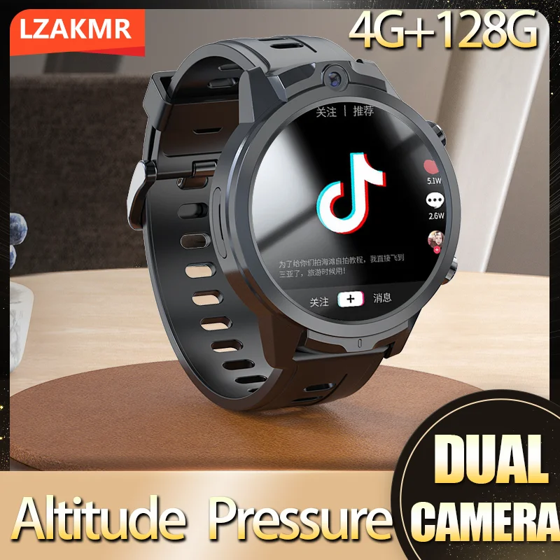 NEW 4G LTE Light Weight Smartwatch X600S Dual Camera 128GB GPS Man WiFi Video Call Body Temperature Altitude 1.6" Round Screen
NEW 4G LTE Light Weight Smartwatch X600S Dual Camera 128GB GPS Man WiFi Video Call Body Temperature Altitude 1.6" Round Screen