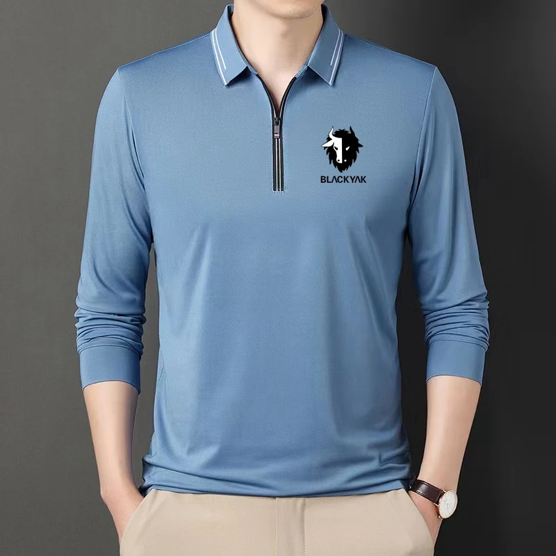 BlackYak Spring And Autumn T Shirts For Men 2023 Long Sleeved Turn-down Collar Letter Printing Polo Tees Fashion Pullover Tops
BlackYak Spring And Autumn T Shirts For Men 2023 Long Sleeved Turn-down Collar Letter Printing Polo Tees Fashion Pullover Tops