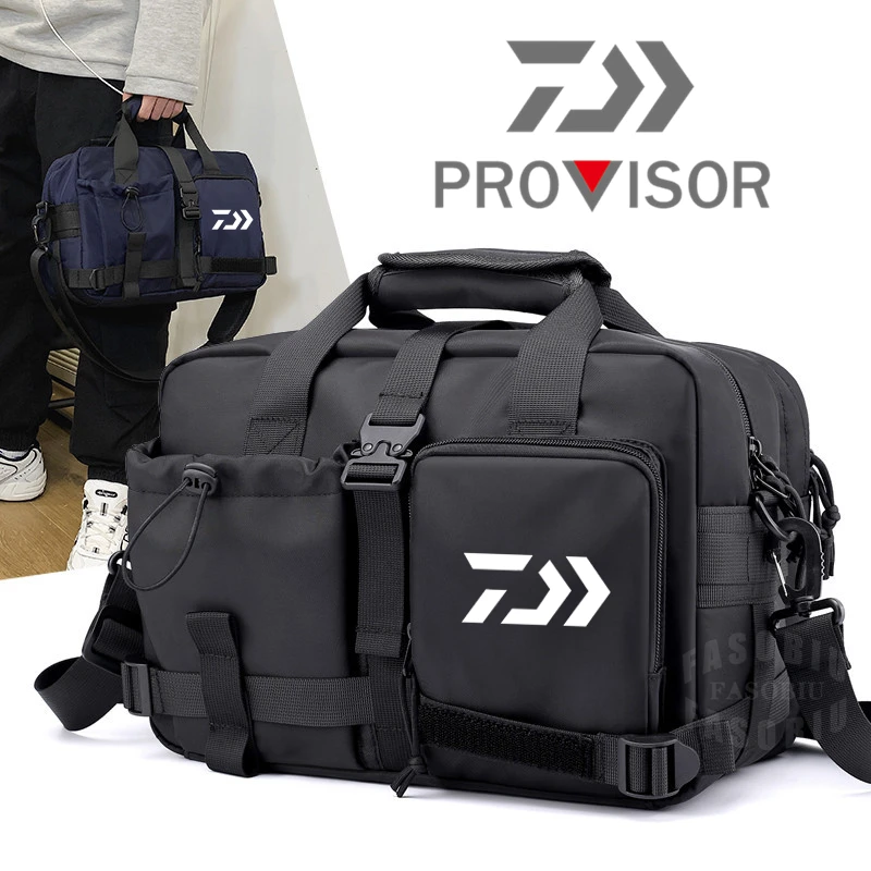 Daiwa New Multifunctional Fishing Bag Outdoor Camping Canvas Breathable Single Shoulder Bag Riding Tactics Waterproof Waist Bag
Daiwa New Multifunctional Fishing Bag Outdoor Camping Canvas Breathable Single Shoulder Bag Riding Tactics Waterproof Waist Bag