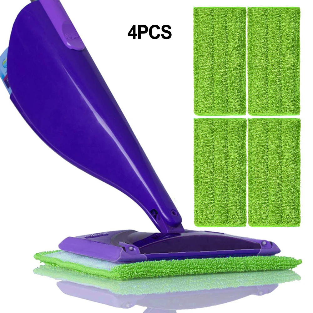4 шт., многоразовые накладки для швабры из микрофибры
4 шт., многоразовые накладки для швабры из микрофибры