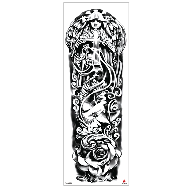 Waterproof Temporary Tattoo Stickers Full Arm Large Skull Old School Tatoo Stickers Flash Fake Tattoos for Men Women
Waterproof Temporary Tattoo Stickers Full Arm Large Skull Old School Tatoo Stickers Flash Fake Tattoos for Men Women