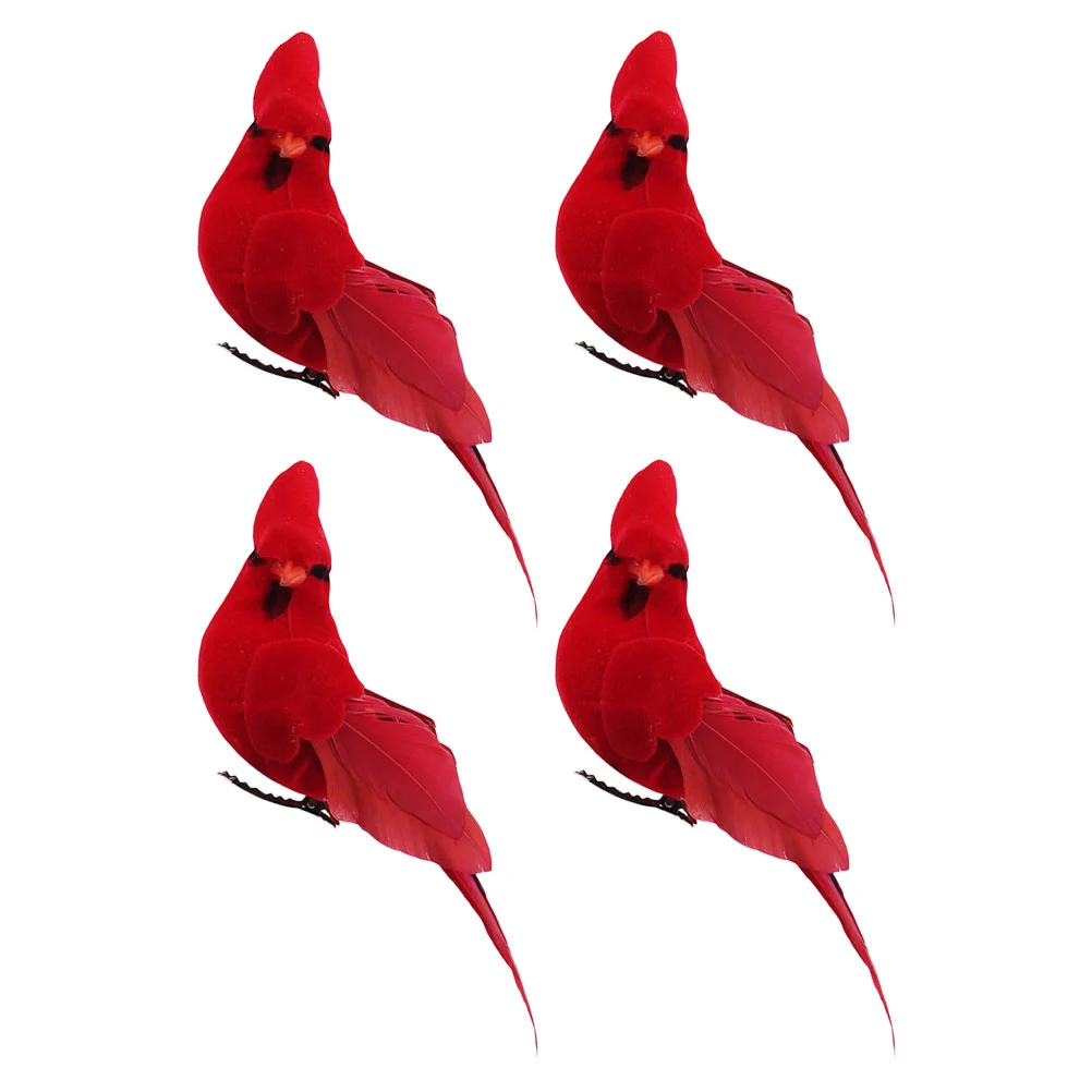 Bird Birds Artificial Christmas Decor Ornament Tree Cardinal Clipred Decorationfigurine Feathered Fakeornaments Clips Animal
Bird Birds Artificial Christmas Decor Ornament Tree Cardinal Clipred Decorationfigurine Feathered Fakeornaments Clips Animal