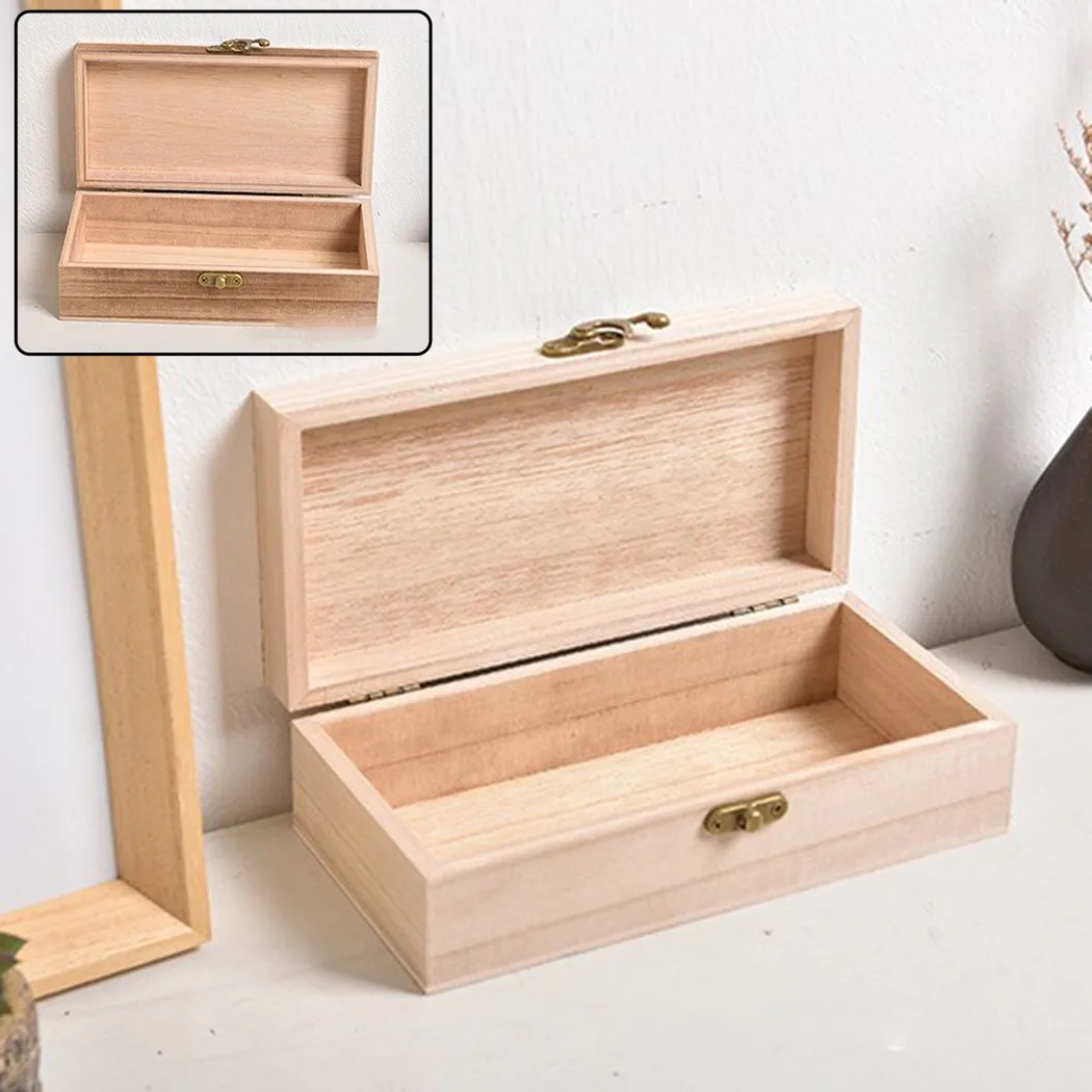 1Pc Wooden Handmade Retro Wooden Treasure Case Organizers Retro Jewelry Box Desktop Natural Wood Clamshell Storage Decoration
1Pc Wooden Handmade Retro Wooden Treasure Case Organizers Retro Jewelry Box Desktop Natural Wood Clamshell Storage Decoration