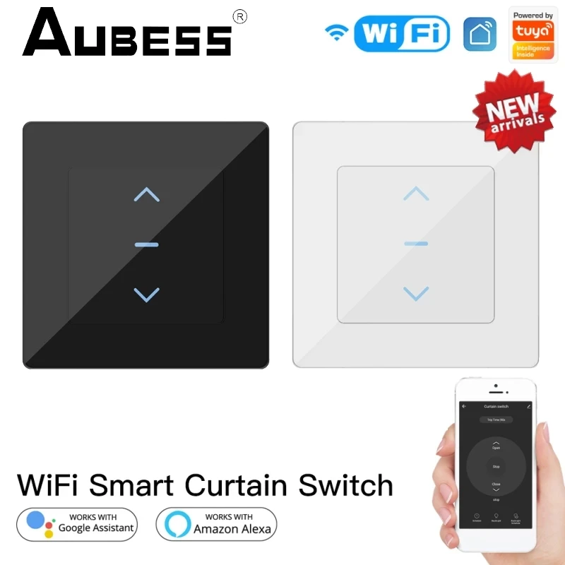Роликовый затвор Aubess Tuya Smart Life, ЕС/Великобритания, wi-fi переключатель для штор, Электрический трубчатый двигатель, Google Home, Alexa Echo
Роликовый затвор Aubess Tuya Smart Life, ЕС/Великобритания, wi-fi переключатель для штор, Электрический трубчатый двигатель, Google Home, Alexa Echo