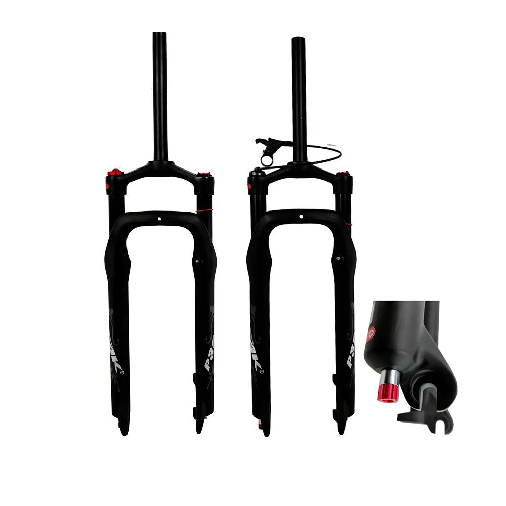 Pasak Fat Bike Suspension Air Fork 26x4 Tire Mtb Cruiser Bicycle Plug QR 9x135mm Line Remote Lockout Rebound
Pasak Fat Bike Suspension Air Fork 26x4 Tire Mtb Cruiser Bicycle Plug QR 9x135mm Line Remote Lockout Rebound